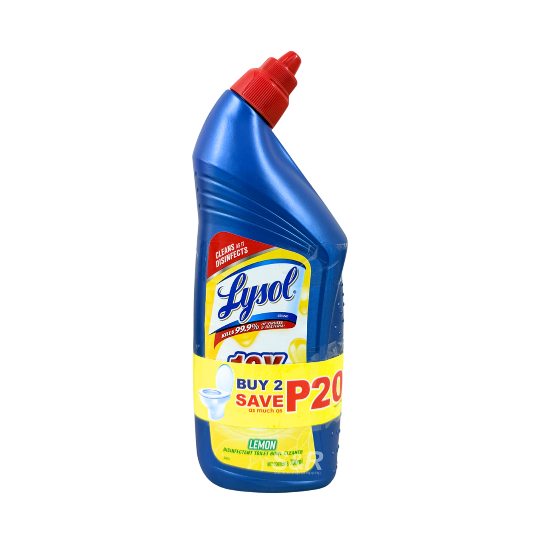 Lysol Lemon Disinfectant Toilet Bowl Cleaner 2 pieces